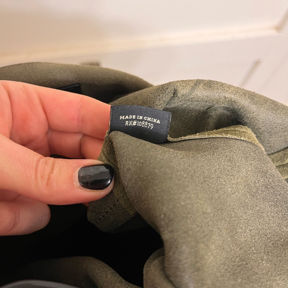 rag & bone Olive Green Shoulder Bag - Picture 8 of 9